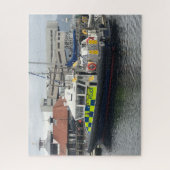 Britse politie patrouilleboot, Rothesay, Isle of B Legpuzzel (Verticaal)