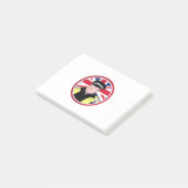 Britse politieagent post-it® notes (Schuin)