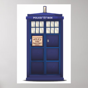 Britse politiebox poster