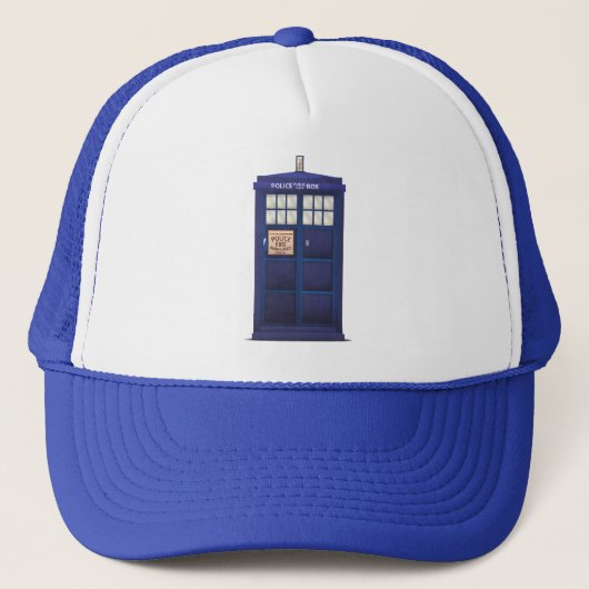 Britse politiebox trucker pet (Voorkant)