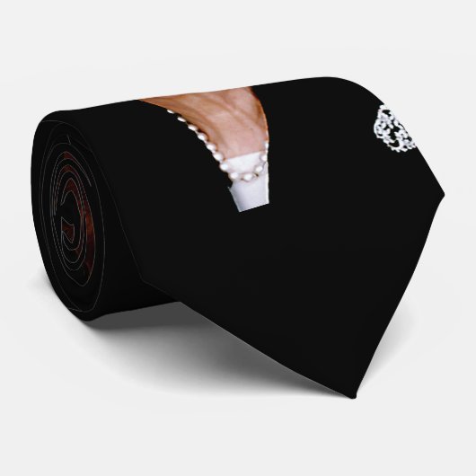 Britse premier Margaret Thatcher Stropdas (Opgerold)