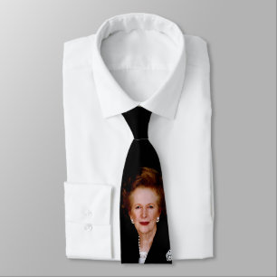 Britse premier Margaret Thatcher Stropdas
