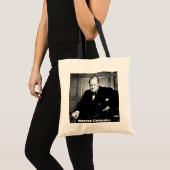 Britse premier Sir Winston Churchill Tote Bag (Voorkant (product))