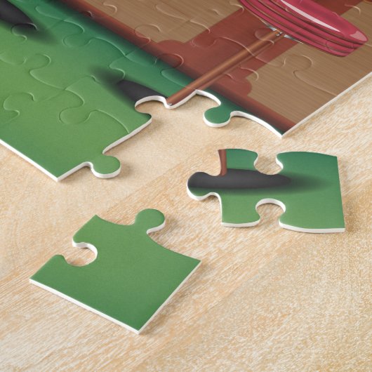 Britse Pub Bar Legpuzzel (Zijkant)