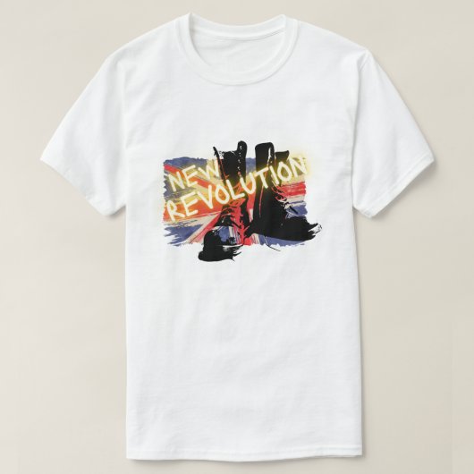 Britse Punk Vlag T-shirt (Design voorkant)