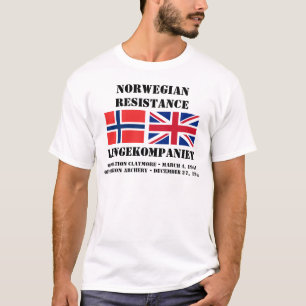 Britse resistentie-operaties t-shirt