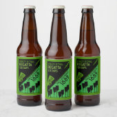 Britse rivier Thames Regatta Bier Etiket (Flessen)