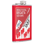 Britse rivier Thames Regatta Heupfles (Rechts)