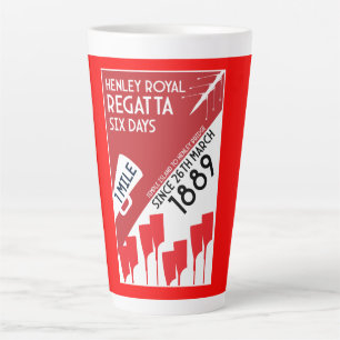 Britse rivier Thames Regatta Latte Mok