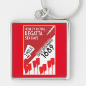 Britse rivier Thames Regatta Sleutelhanger (Voorkant)