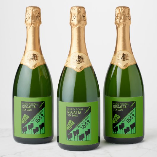 Britse rivier Thames Regatta Sparkling Wijnetiket (Flessen)