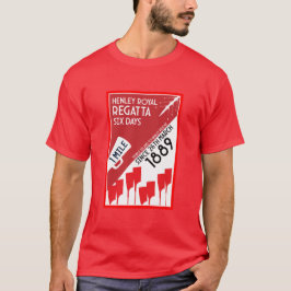 Britse rivier Thames Regatta T-shirt