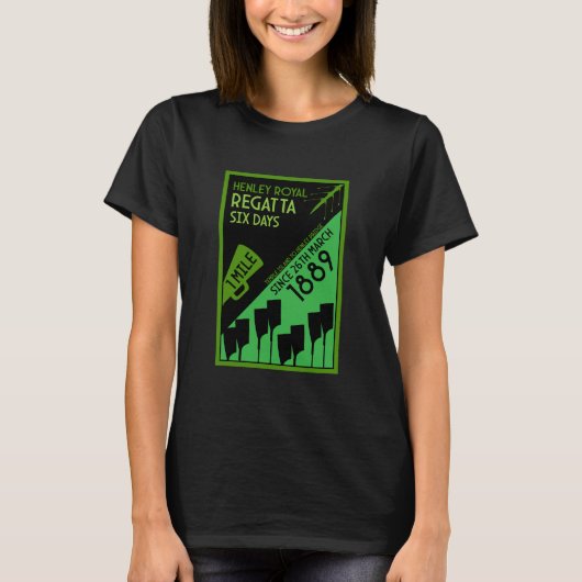 Britse rivier Thames Regatta T-shirt (Voorkant)