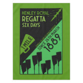 Britse rivier Thames Regatta Tafelkleed (Voorkant)