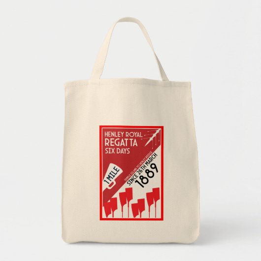 Britse rivier Thames Regatta Tote Bag (Voorkant)
