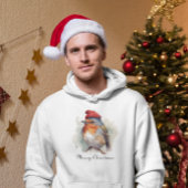 Britse Robin Winterweekendkleding Hoodie