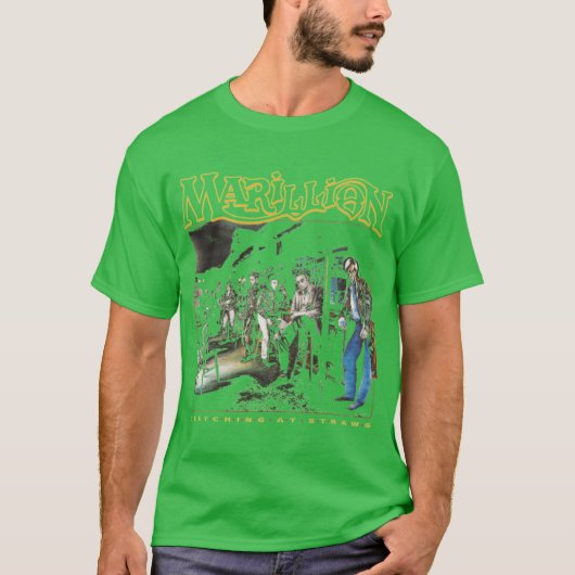 britse rock MARILLION grappige vriend vintage T-shirt (Voorkant)