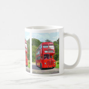 BRITSE RODE BUS KOFFIEMOK