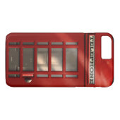 Britse rode telefooncel Case-Mate iPhone Case (Achterkant (Horizontaal))