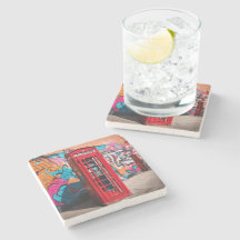 Britse rode telefooncel