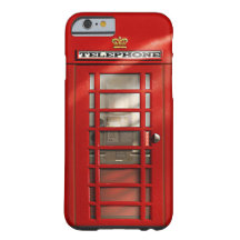  Britse rode telefoondoos Aangepaste Hoesjes