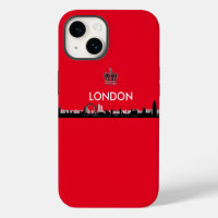 Britse Rood Londense Skyline