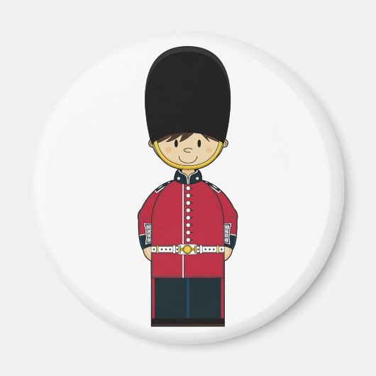 Britse Royal Guard magneet (Voorkant)