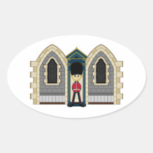 Britse Royal Guard Sticker