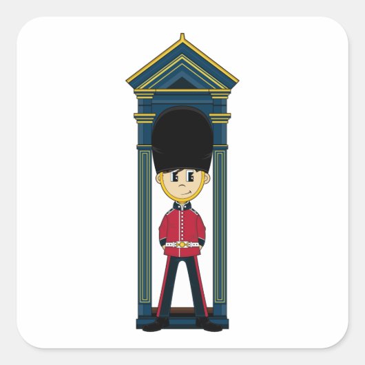 Britse Royal Guard Sticker (Voorkant)