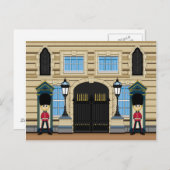 Britse Royal Palace Guards Briefkaart (Voorkant / Achterkant)