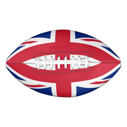 Britse Royal Union Jack Flag American Football (Voorkant)