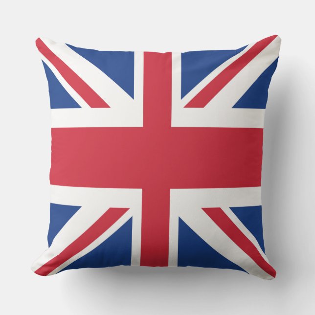 Britse Royal Union Jack Flag Buitenkussen (Voorkant)