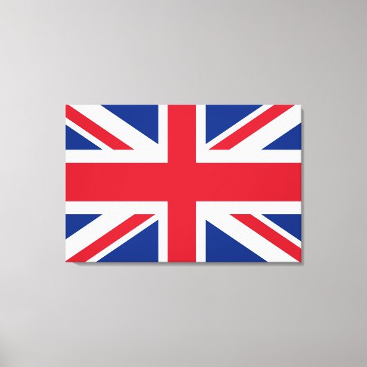 Britse Royal Union Jack Flag Canvas Afdruk (Voorkant)