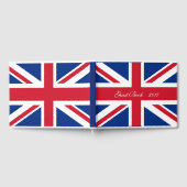 Britse Royal Union Jack Flag Gastenboek (Volledig)