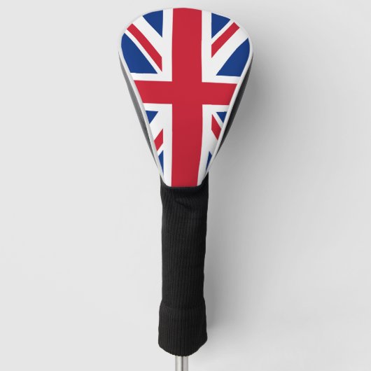 Britse Royal Union Jack Flag Golfheadcover (Voorkant)
