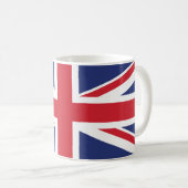 Britse Royal Union Jack Flag Koffiemok (Voorkant rechts)