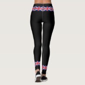 Britse Royal Union Jack Flag Leggings (Achterkant)