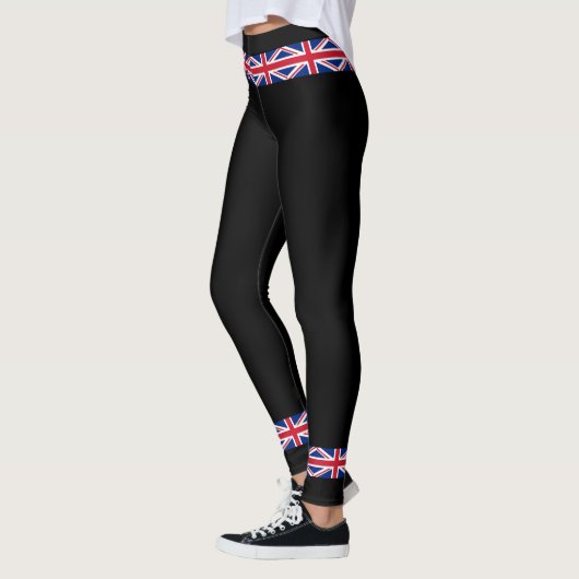 Britse Royal Union Jack Flag Leggings (Links)