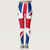Britse Royal Union Jack Flag Leggings (Voorkant)