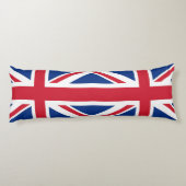 Britse Royal Union Jack Flag Lichaamskussen (Achterkant)