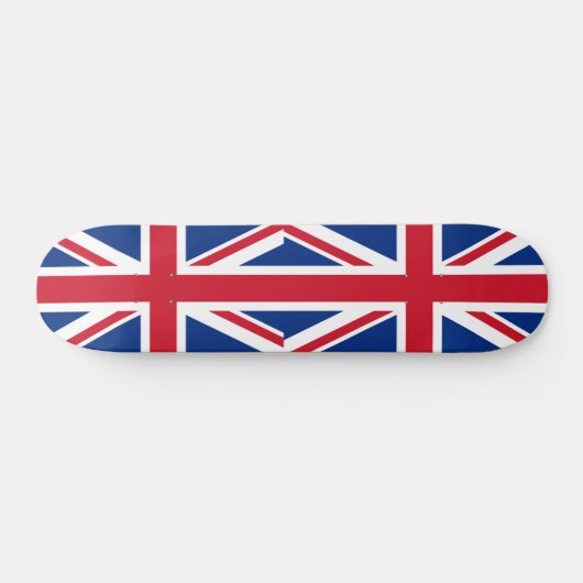 Britse Royal Union Jack Flag Persoonlijk Skateboard (Horizontaal)