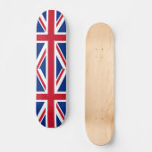 Britse Royal Union Jack Flag Persoonlijk Skateboard (Voorkant)