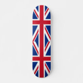 Britse Royal Union Jack Flag Persoonlijk Skateboard (Voorkant)