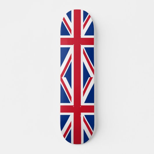 Britse Royal Union Jack Flag Persoonlijk Skateboard (Voorkant)
