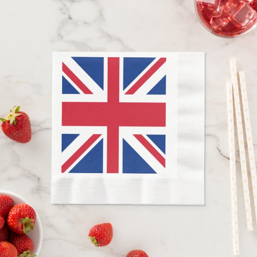 Britse Royal Union Jack Flag Servetten (Insitu)