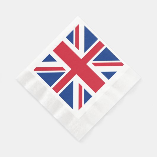 Britse Royal Union Jack Flag Servetten (Hoek)