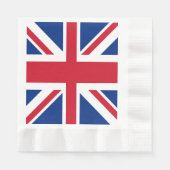 Britse Royal Union Jack Flag Servetten (Voorkant)
