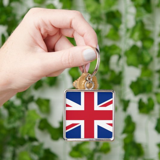 Britse Royal Union Jack Flag Sleutelhanger (Hand)