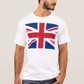 Britse Royal Union Jack Flag T-shirt (Voorkant)