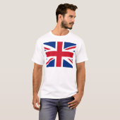 Britse Royal Union Jack Flag T-shirt (Voorkant volledig)